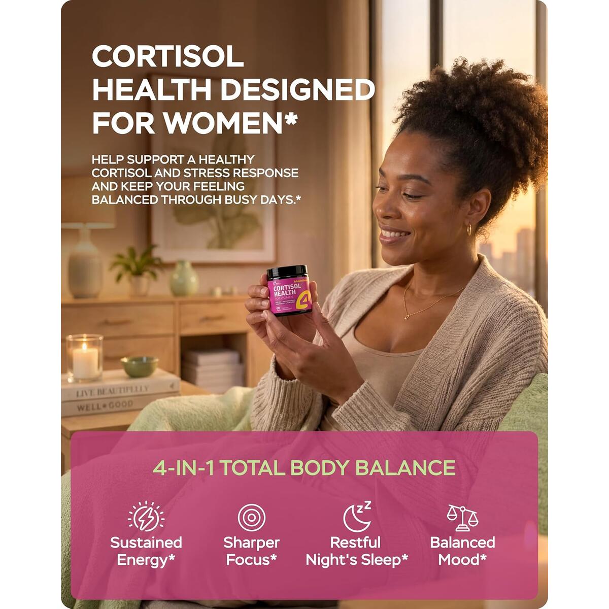 Cortisol Supplements For Women Cashback Rebate - RebateKey