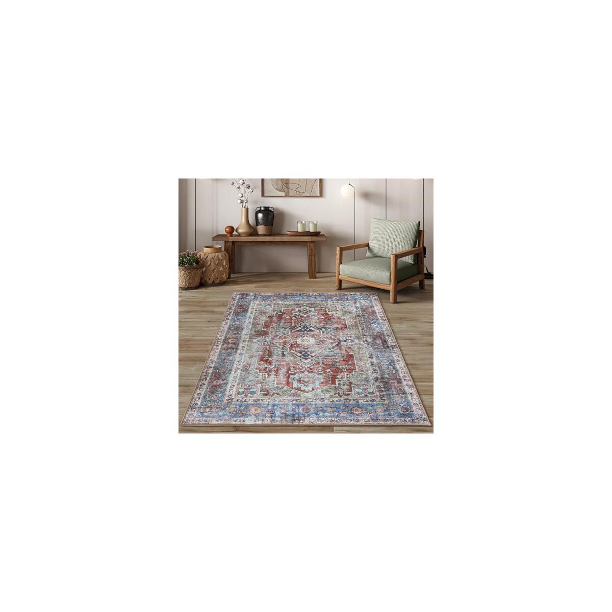 Earth Tones Oushak Area Rug 6x9 Rebates - RebateKey