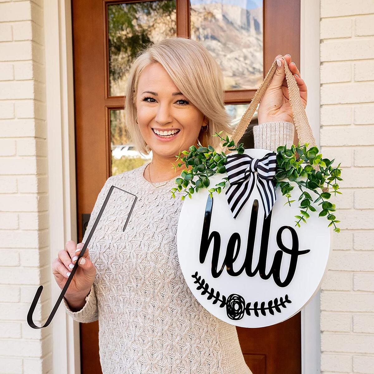 Hello Sign For Front Door Cash Back - RebateKey