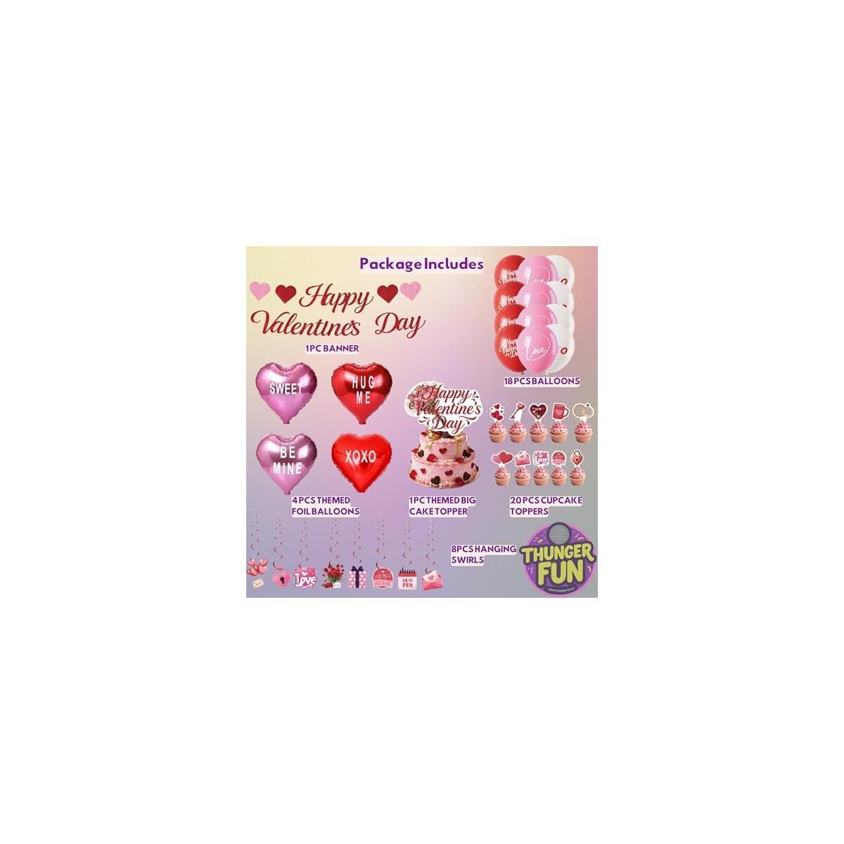 Valentines Day Party Decorations 1 Cashback Rebate - RebateKey