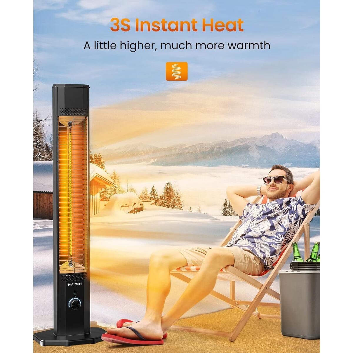 Outdoor Electric Patio Heater Cash Back - RebateKey