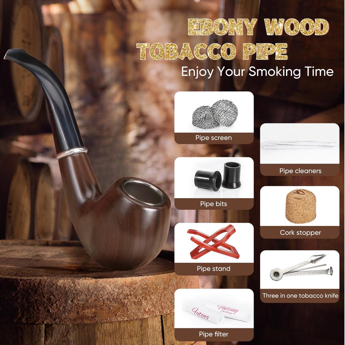 Handmade Classic Pipe Set Cash Back - RebateKey