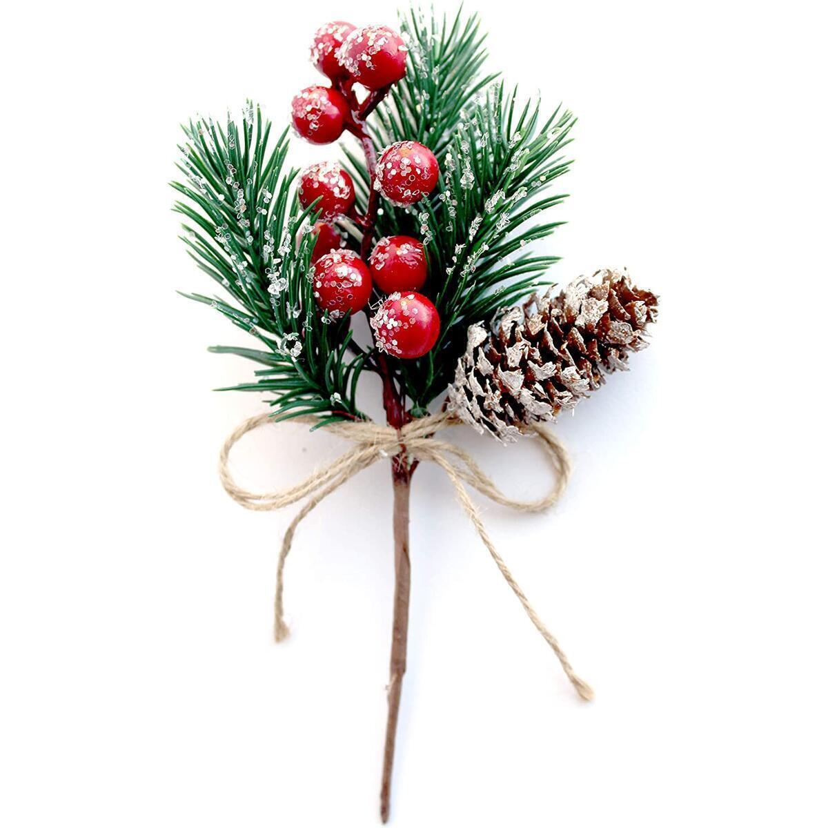 Red Berry Stems Pine Branches 1 Cashback - RebateKey