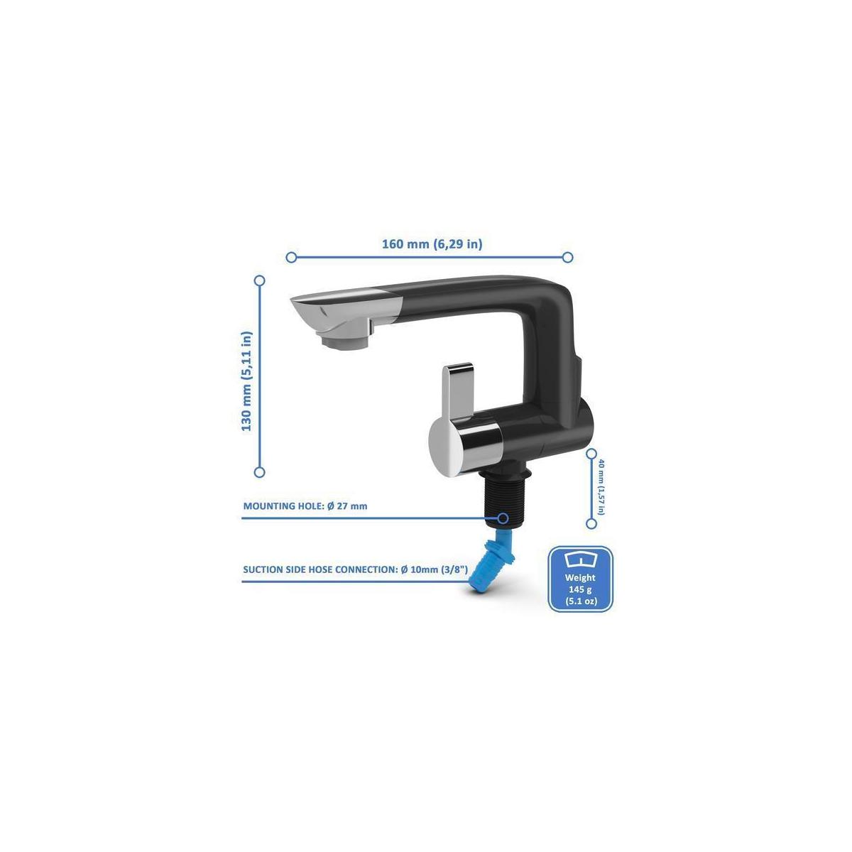 12V Electric Water Faucet With A Switch Ideal For A Kitchen Sink And