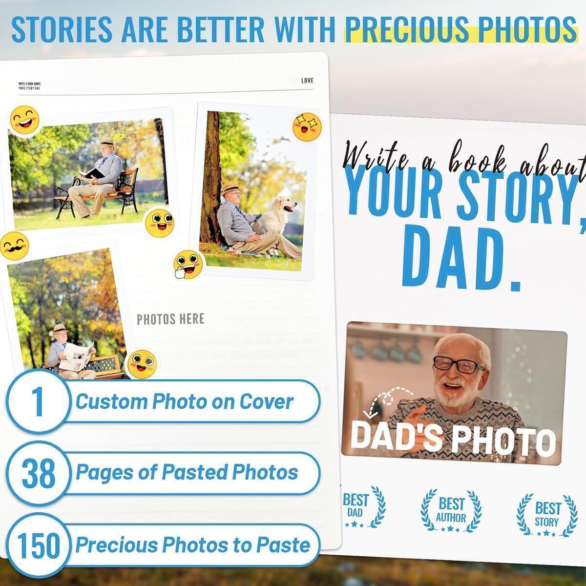Write A Book About Your Story Dad Cash Back - RebateKey