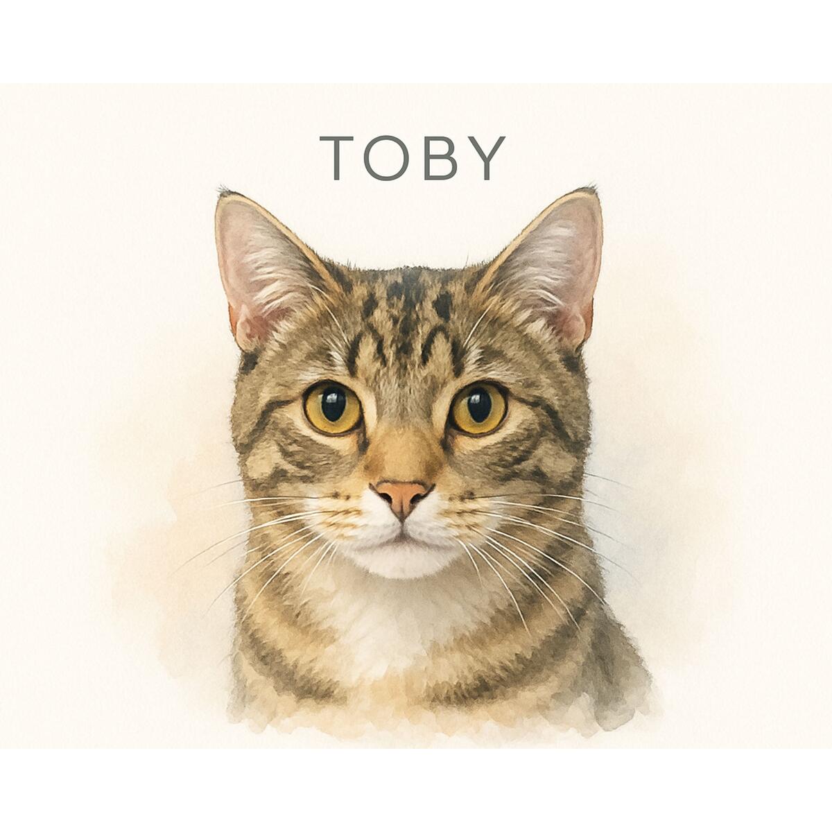 Custom Watercolor Portraits Using Pet Photo Rebates - RebateKey