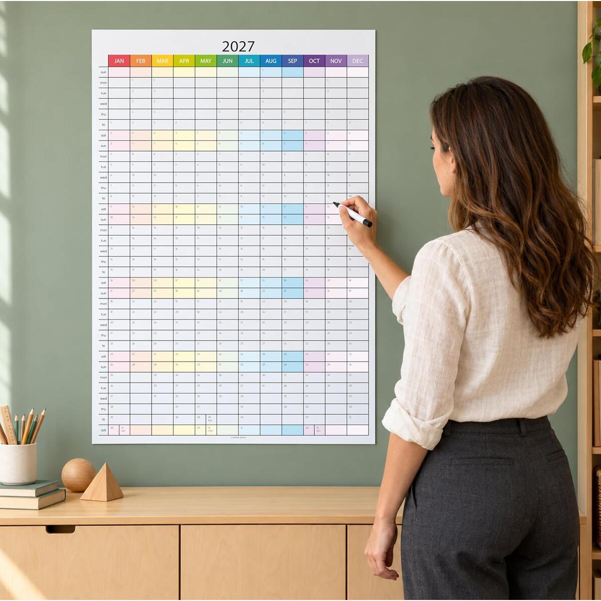 Erase Wall Calendar Cash Back - RebateKey