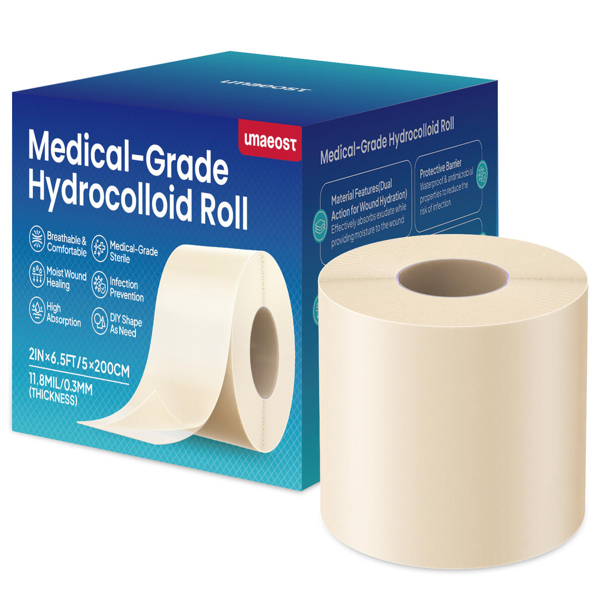 Hydrocolloid Roll For Wound Cash Back - RebateKey