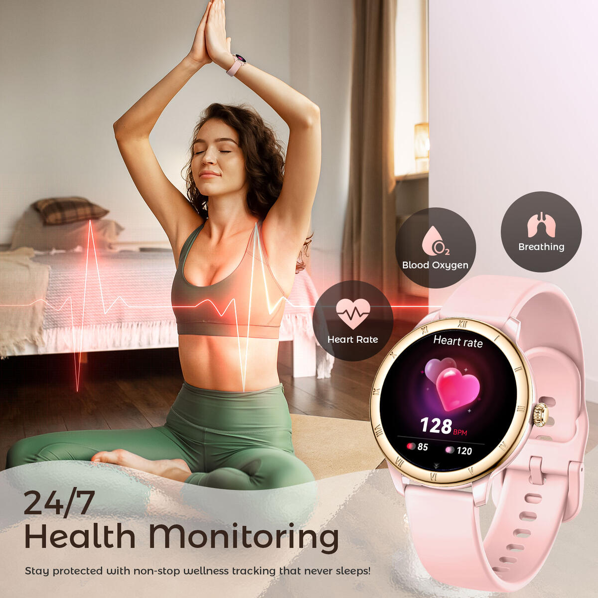 Fashionable Smart Watch F Cash Back - RebateKey