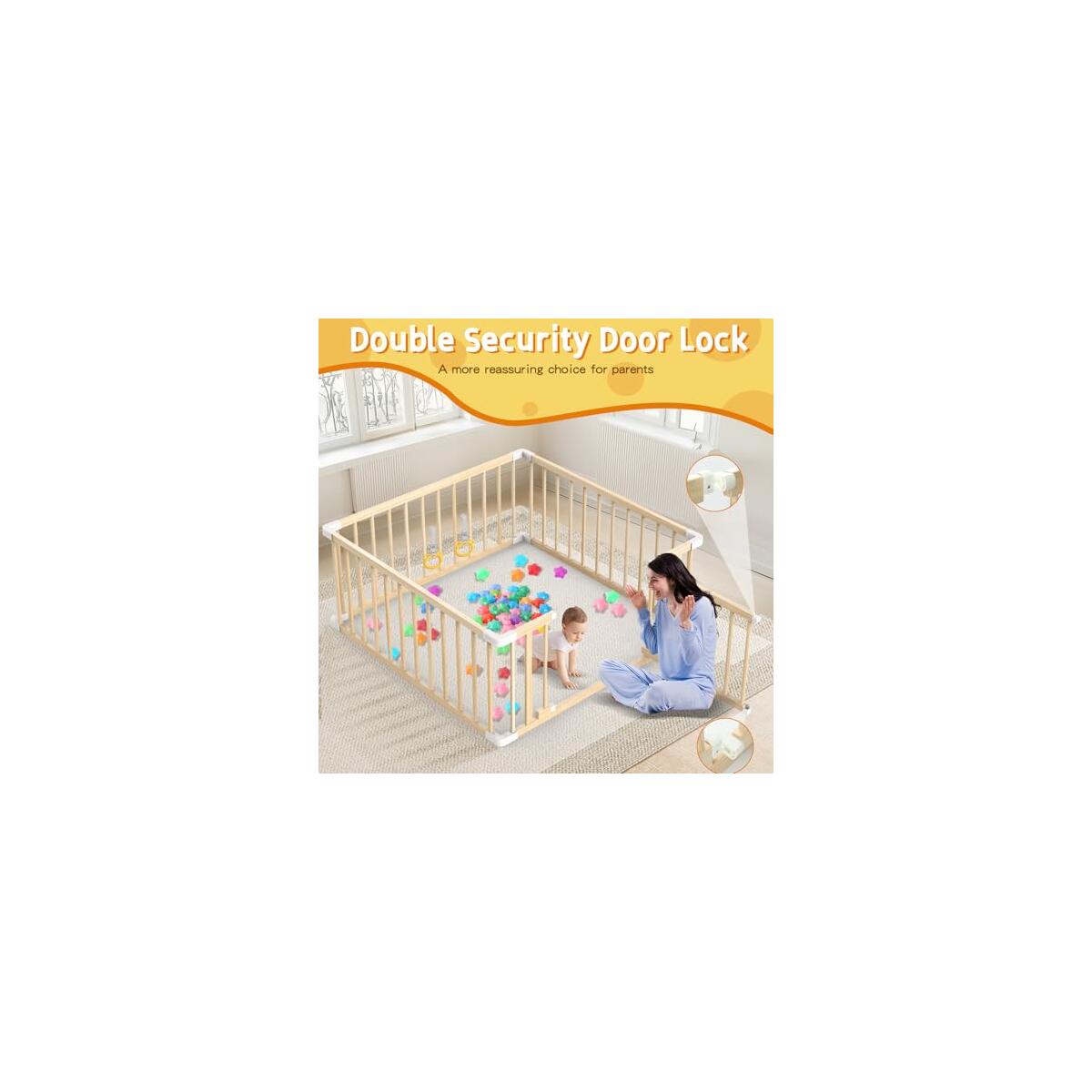 Baby Wooden Playpen 1 Rebate - RebateKey