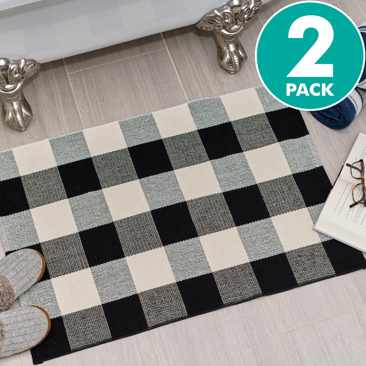 Buffalo Plaid Kitchen Rug Cashback Rebate RebateKey