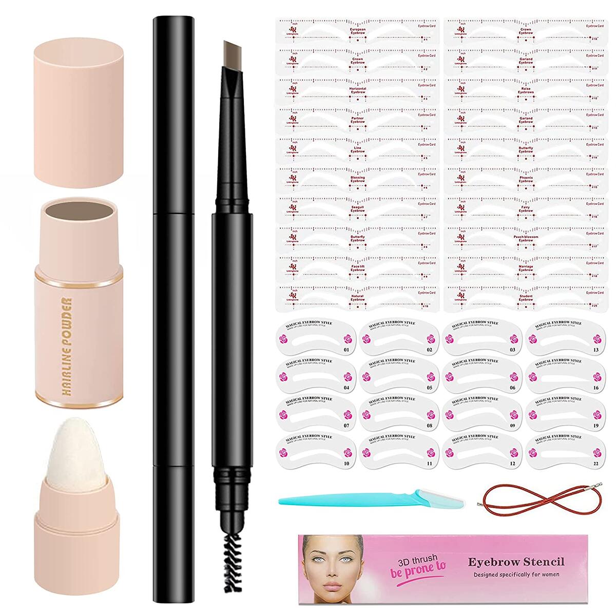 Eyebrow Stamp Stencil Kit Cashback - RebateKey