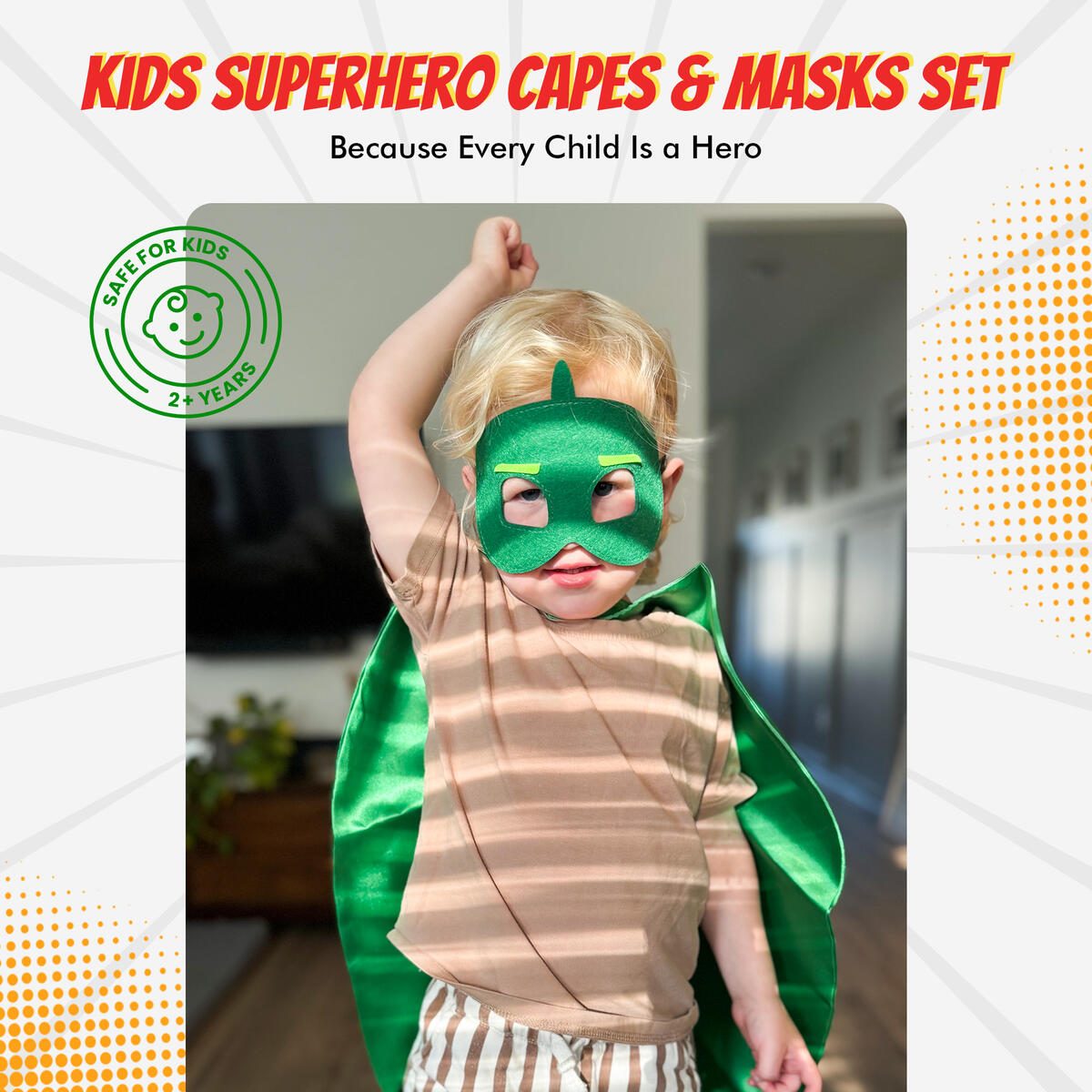 Pj Mask Kids Superhero Cape And Mask 1 Cash Back - RebateKey
