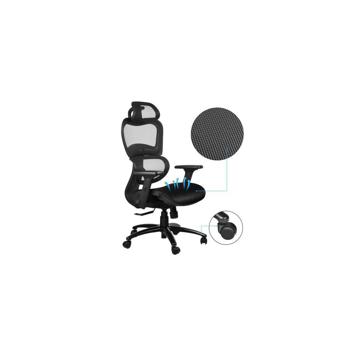 Duramont Ergonomic Office Chair With Lumbar Support High Back