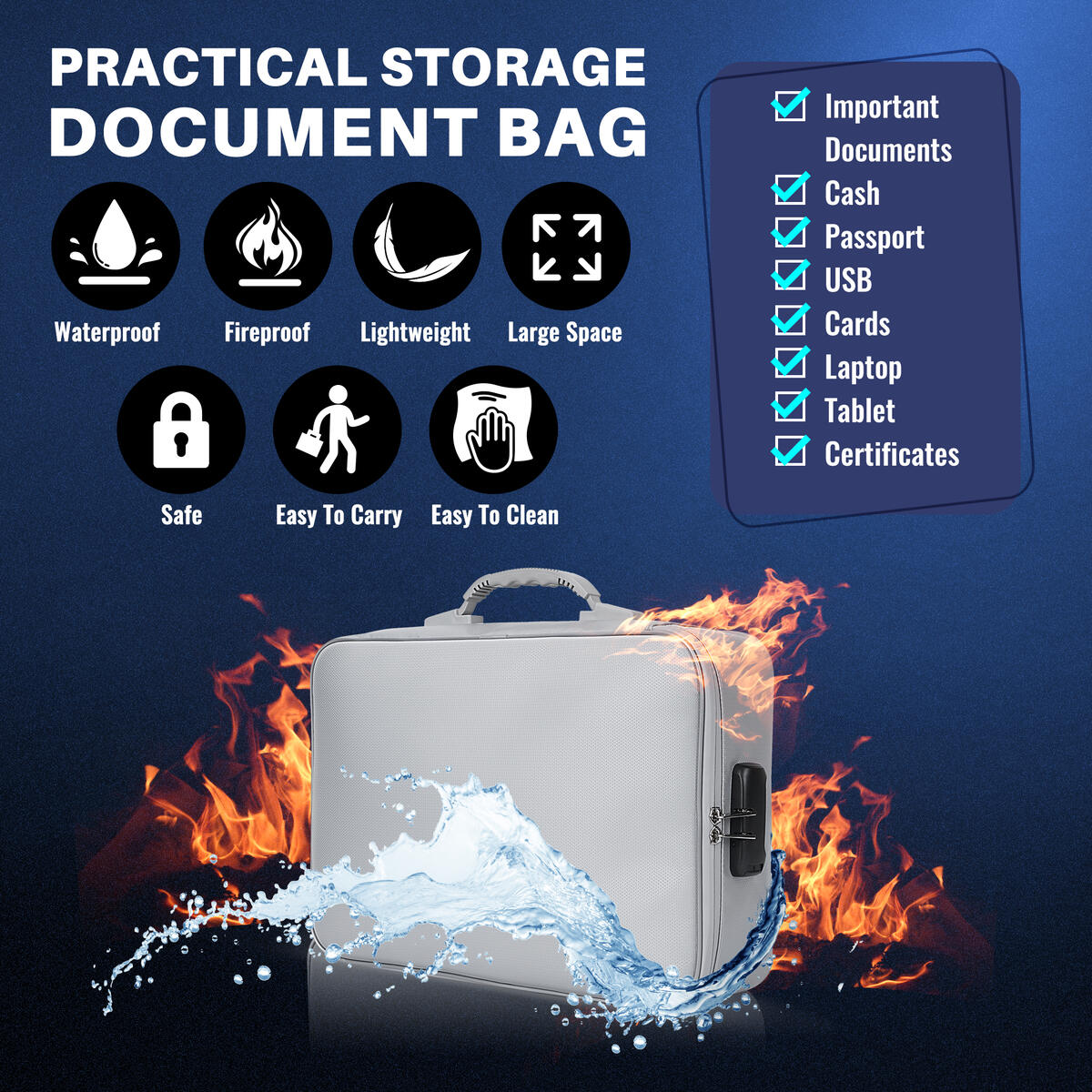 Fireproof Document Organizer Cashback Rebates - RebateKey