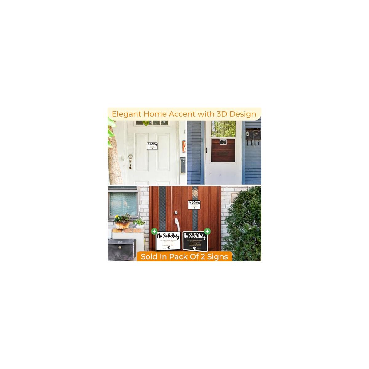 No Soliciting Sign For House Door 2 Cashback Rebate - RebateKey