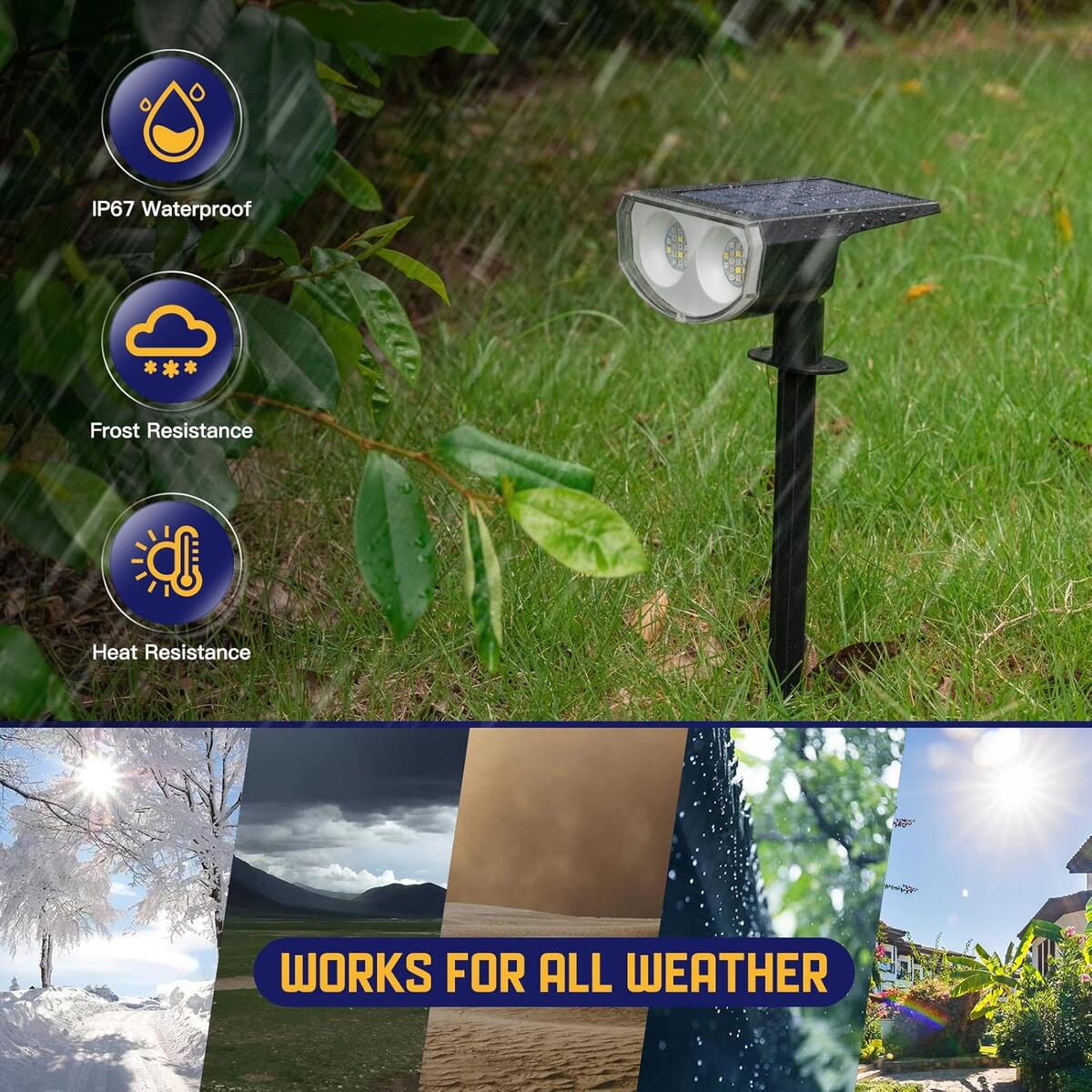 Waterproof Solar Lights For Yard Cashback - RebateKey