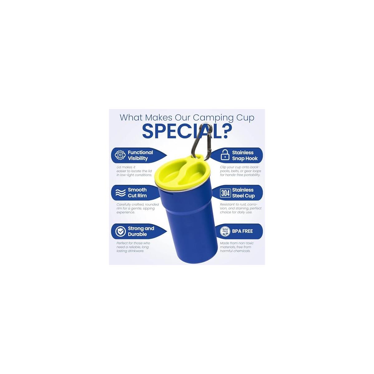 Camping Cups Set 1 Cash Back - RebateKey