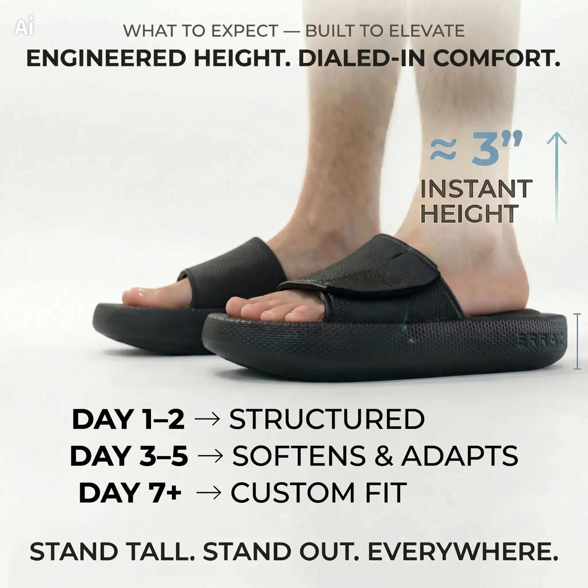 Erraz Iconic Height Boosting Slides Cashback - RebateKey