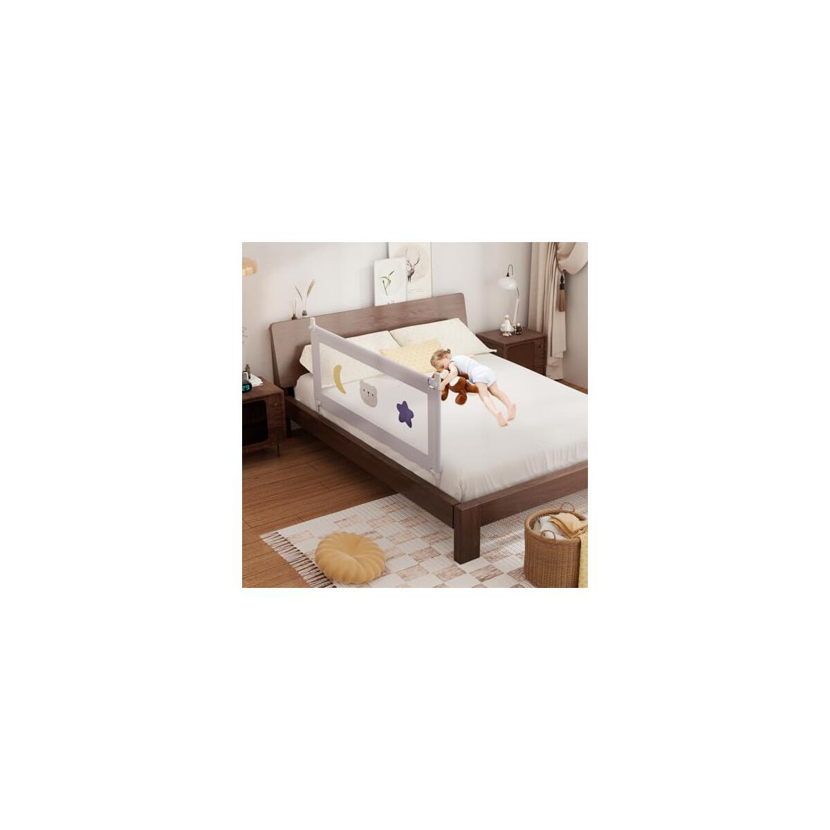 Omzer Bed Rail For Toddlers Baby Bed Guard Rail Cashback Rebate - RebateKey