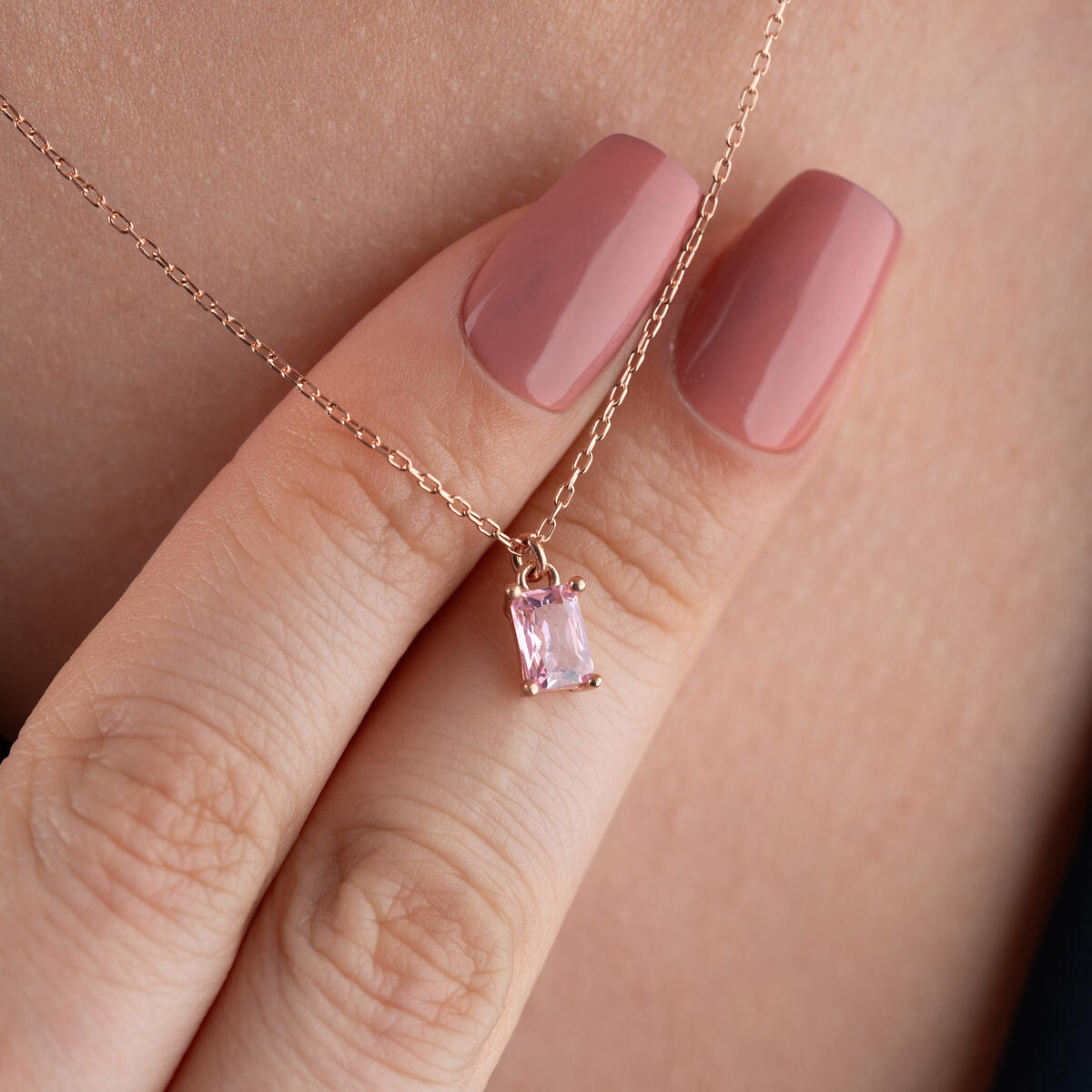Pink Baguette Necklace Rebates - RebateKey