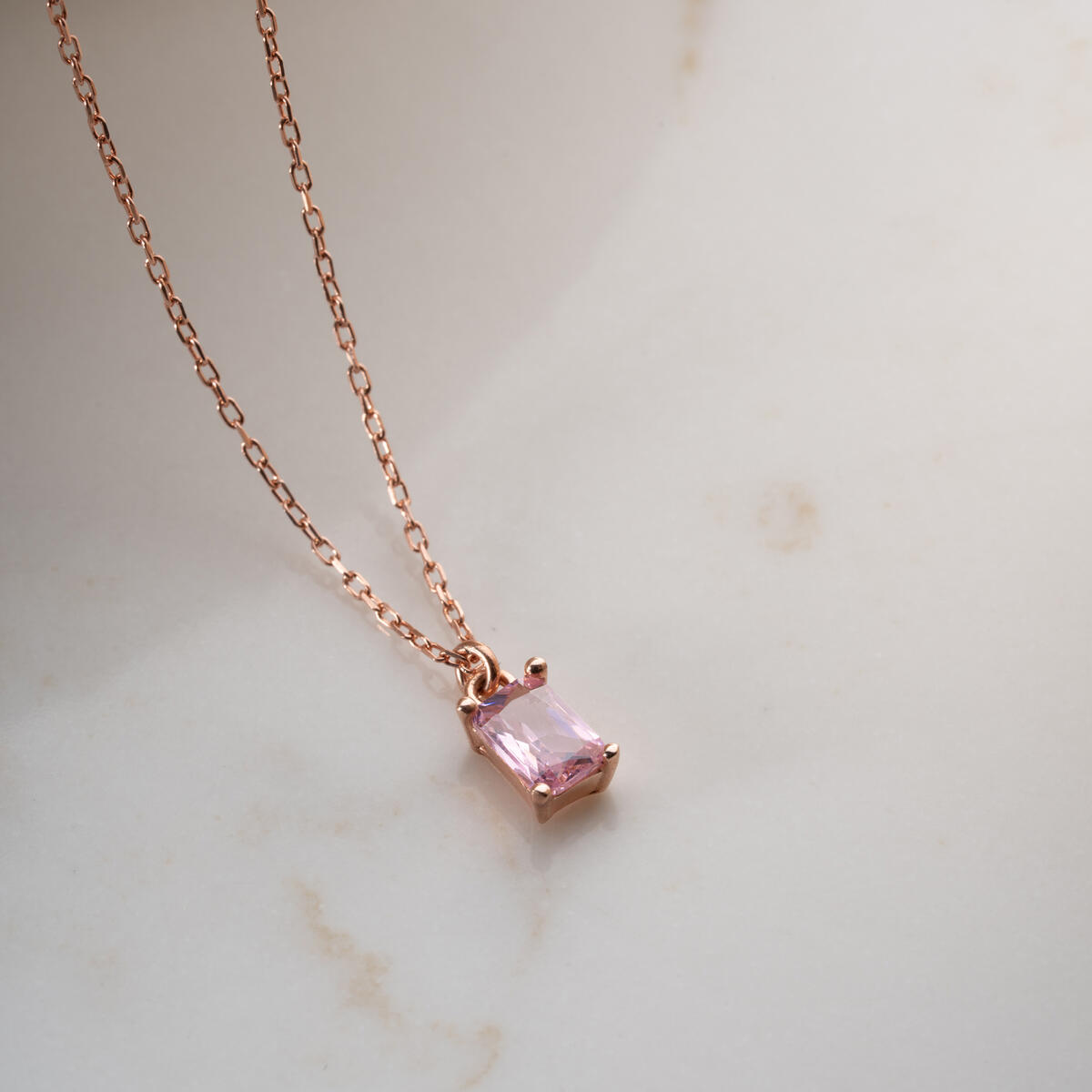 Pink Baguette Necklace Rebates - RebateKey