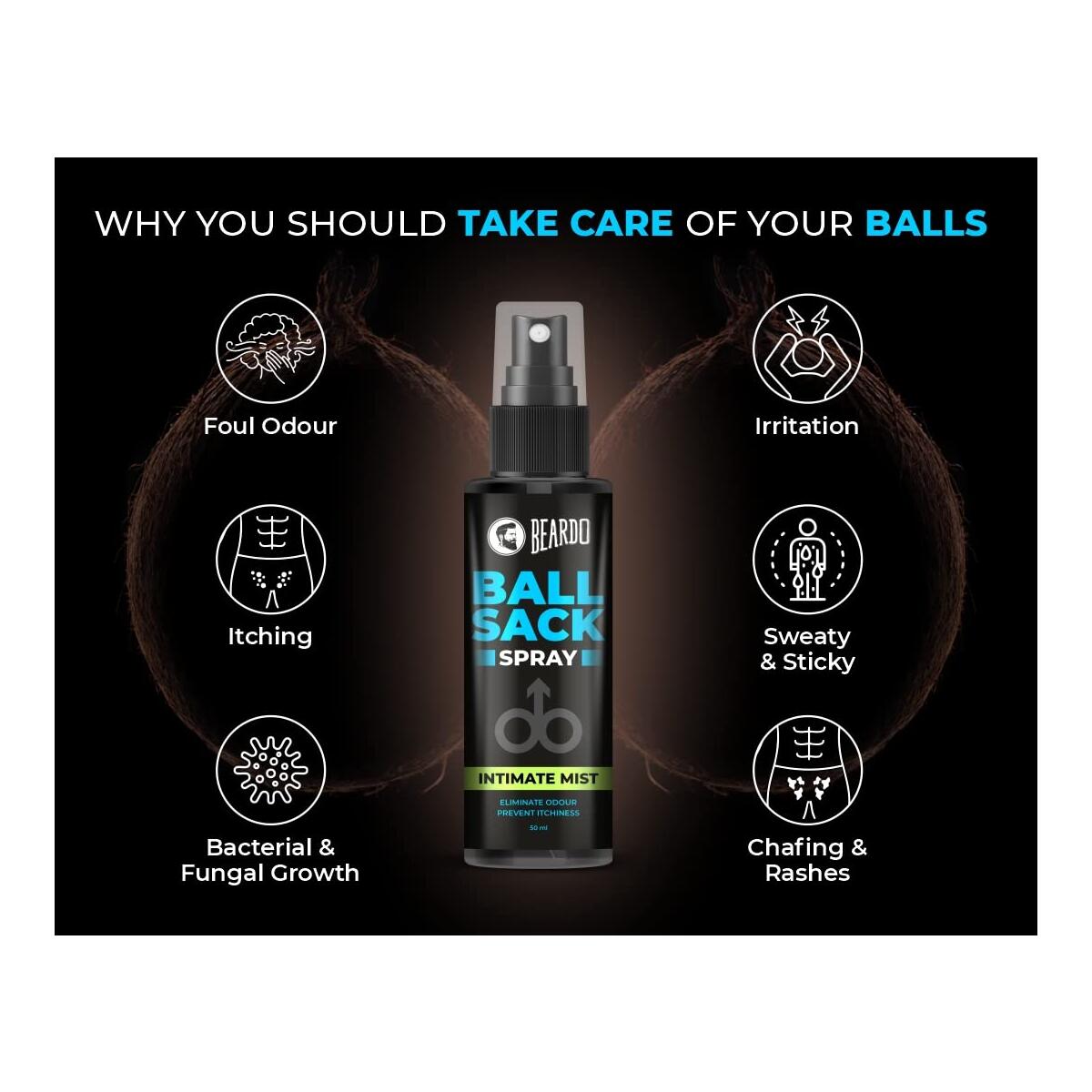 Beardo Ball Sack Spray Cashback - RebateKey