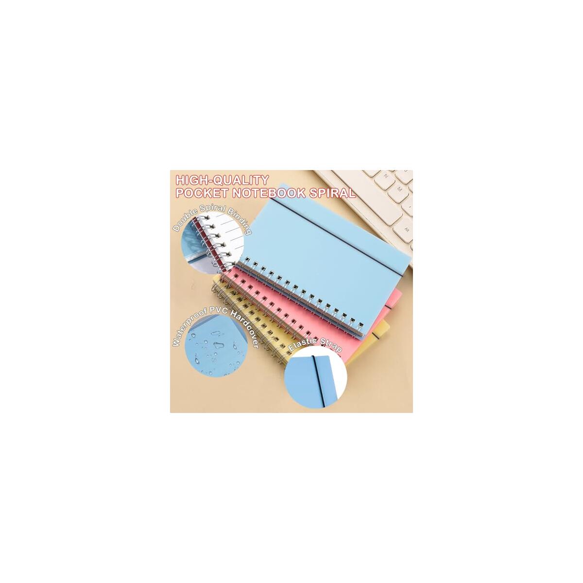 4 Pack Small Spiral Notebooks 3 5 X 5 5 Rebates - RebateKey
