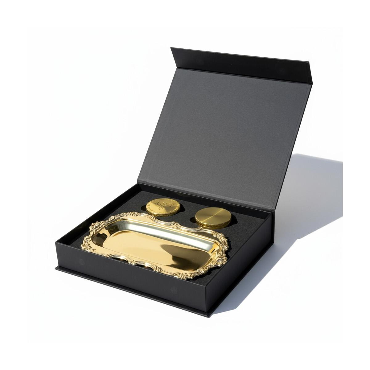 Rolling Tray & Grinder Set