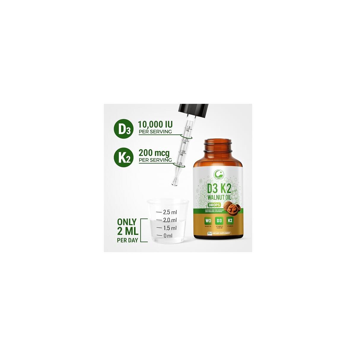 Vitamin D3 K2 Drops 1 Cashback Rebate - RebateKey