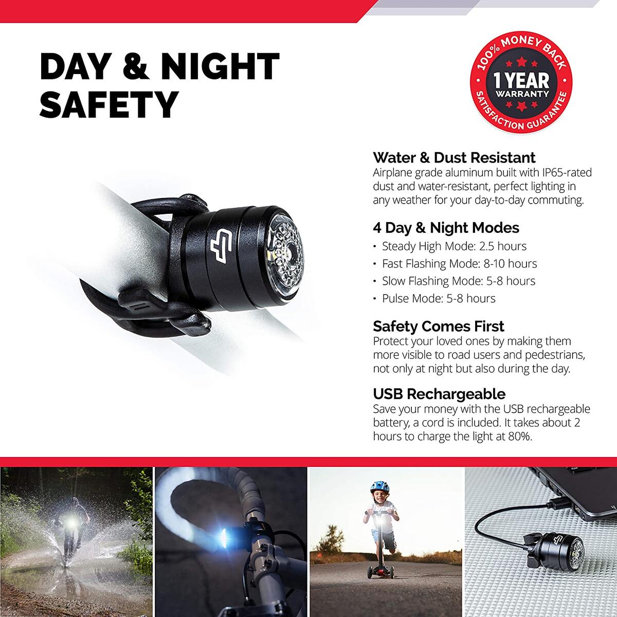 Bike Lights Front And Back Cashback - RebateKey