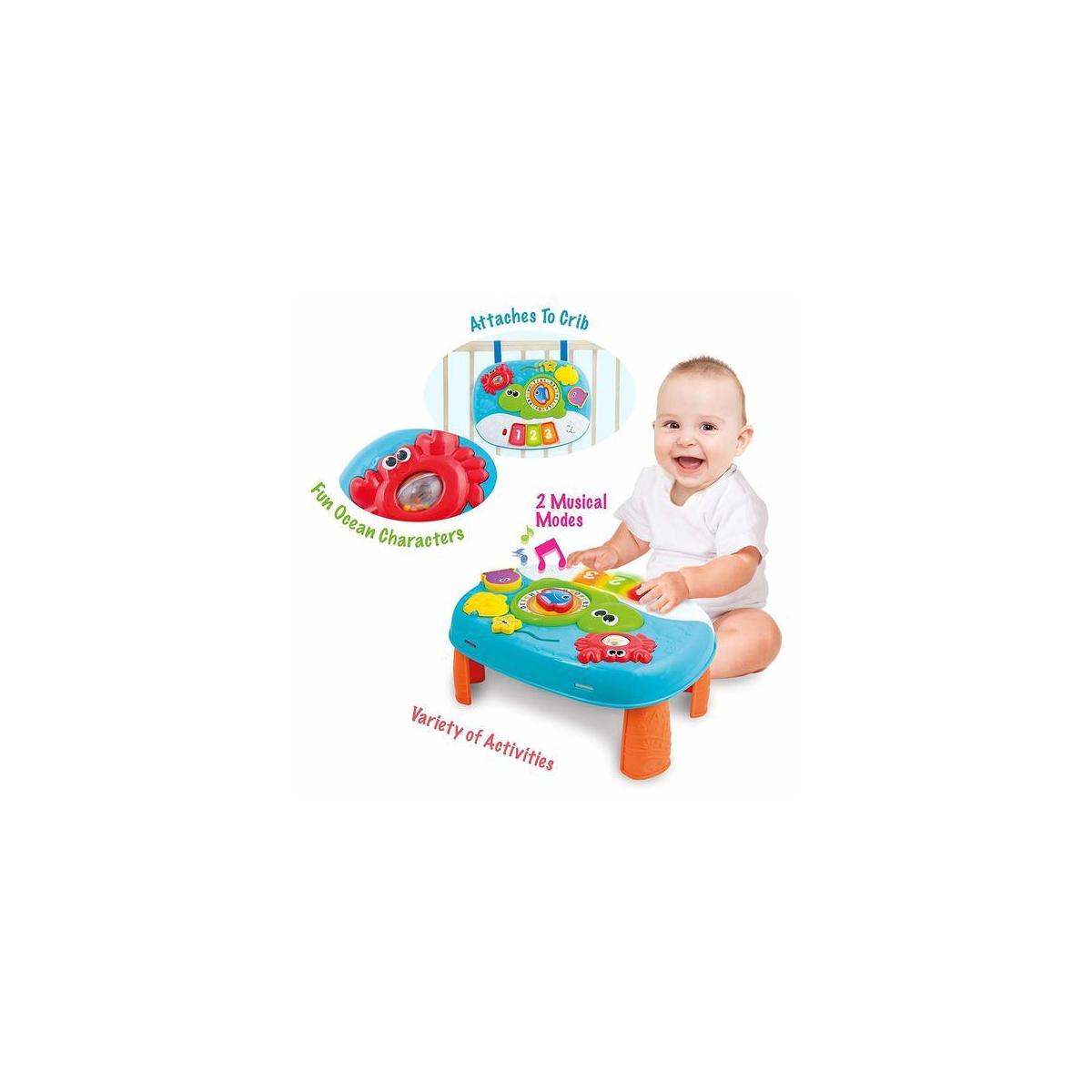 Activity Table For 1 Year Old And Up 2 In 1 Baby Standing Activity Center1 Cash Back - RebateKey