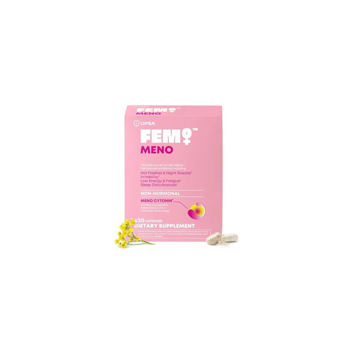Menopause Support Supplements - Reduce hot flashes - Made in France