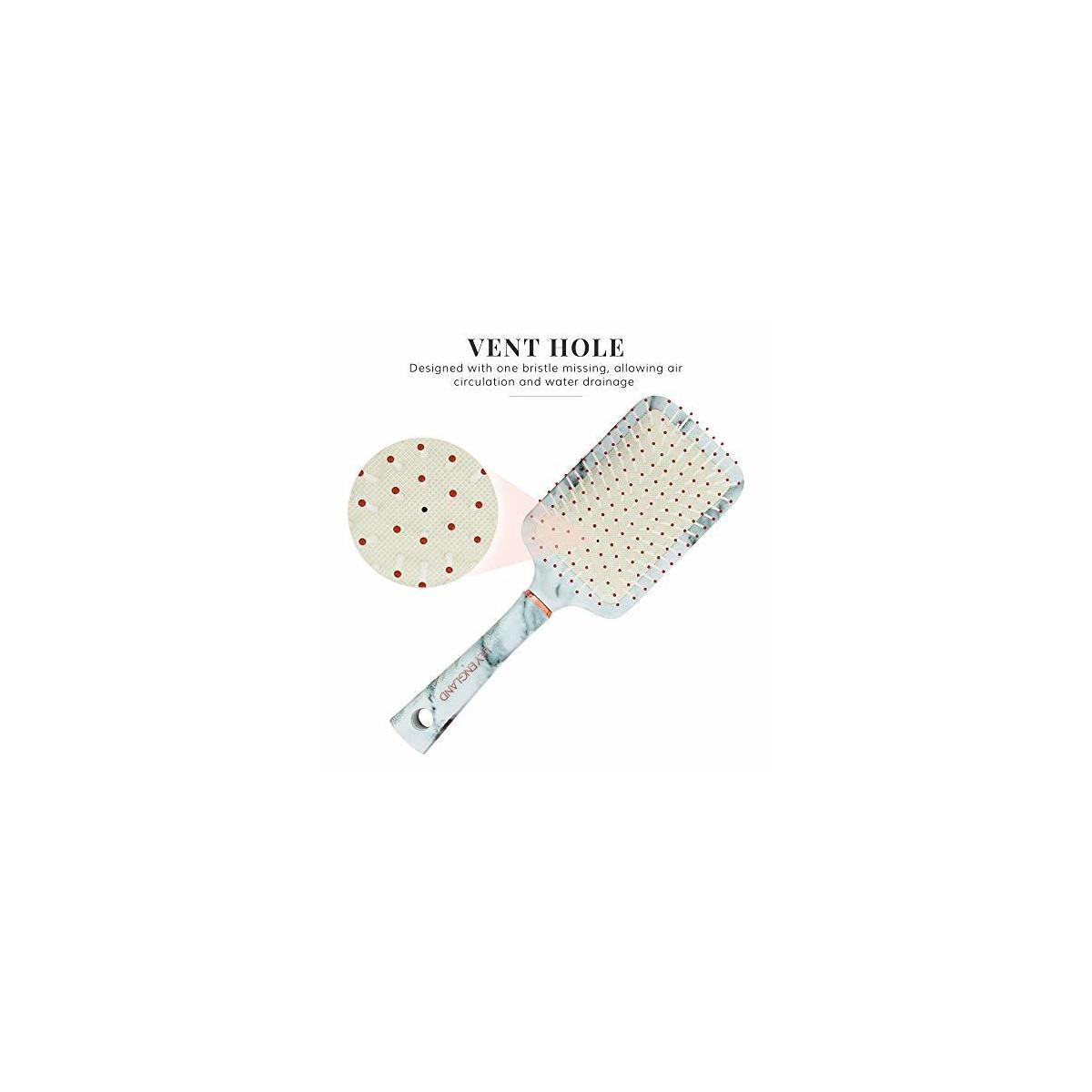 Marble Hair Brush Set Paddle Brush Round Brush And Vent Brush Perfect Cash Back - RebateKey