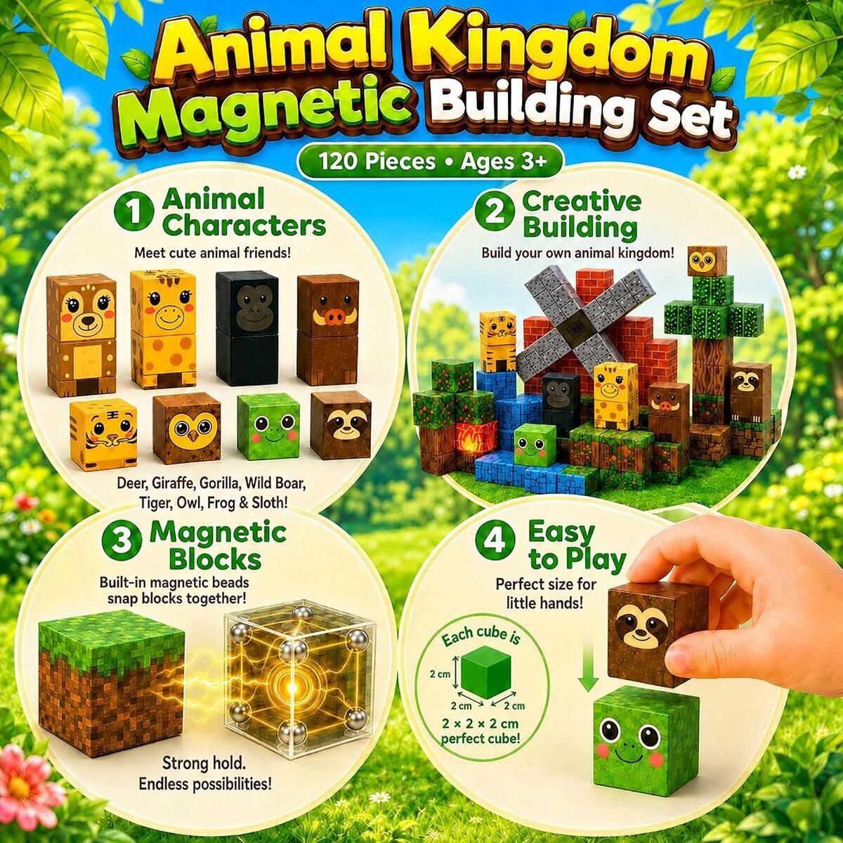 Magnetic Blocks 120pcs Rebates - RebateKey