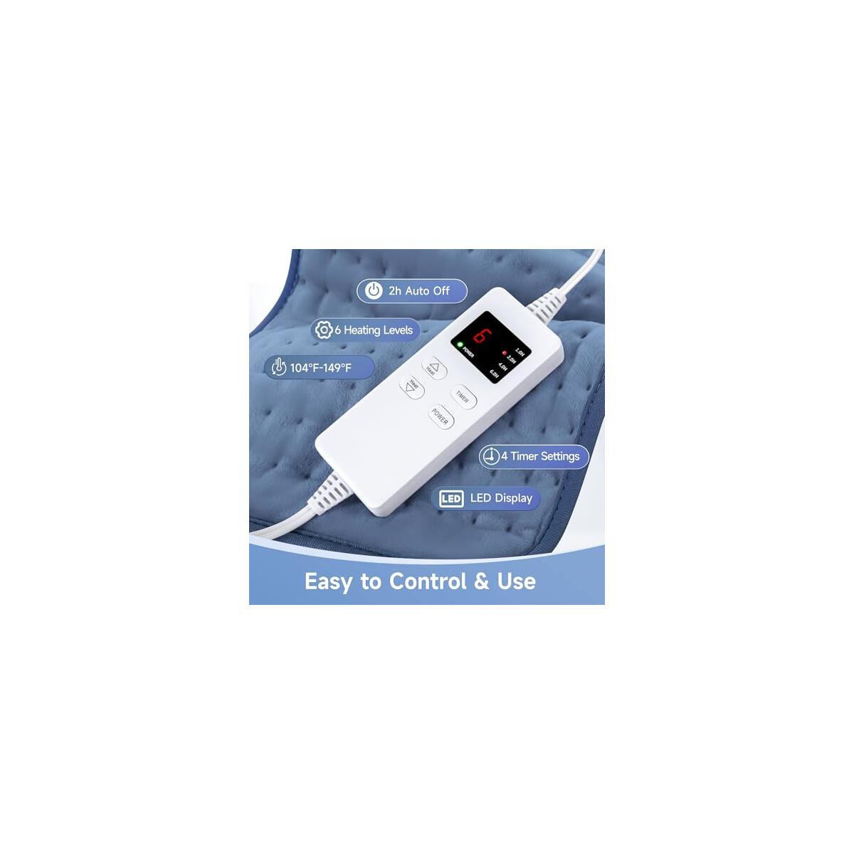 Heating Pads For Back Neck Shoulder Pain Cashback Rebates - RebateKey