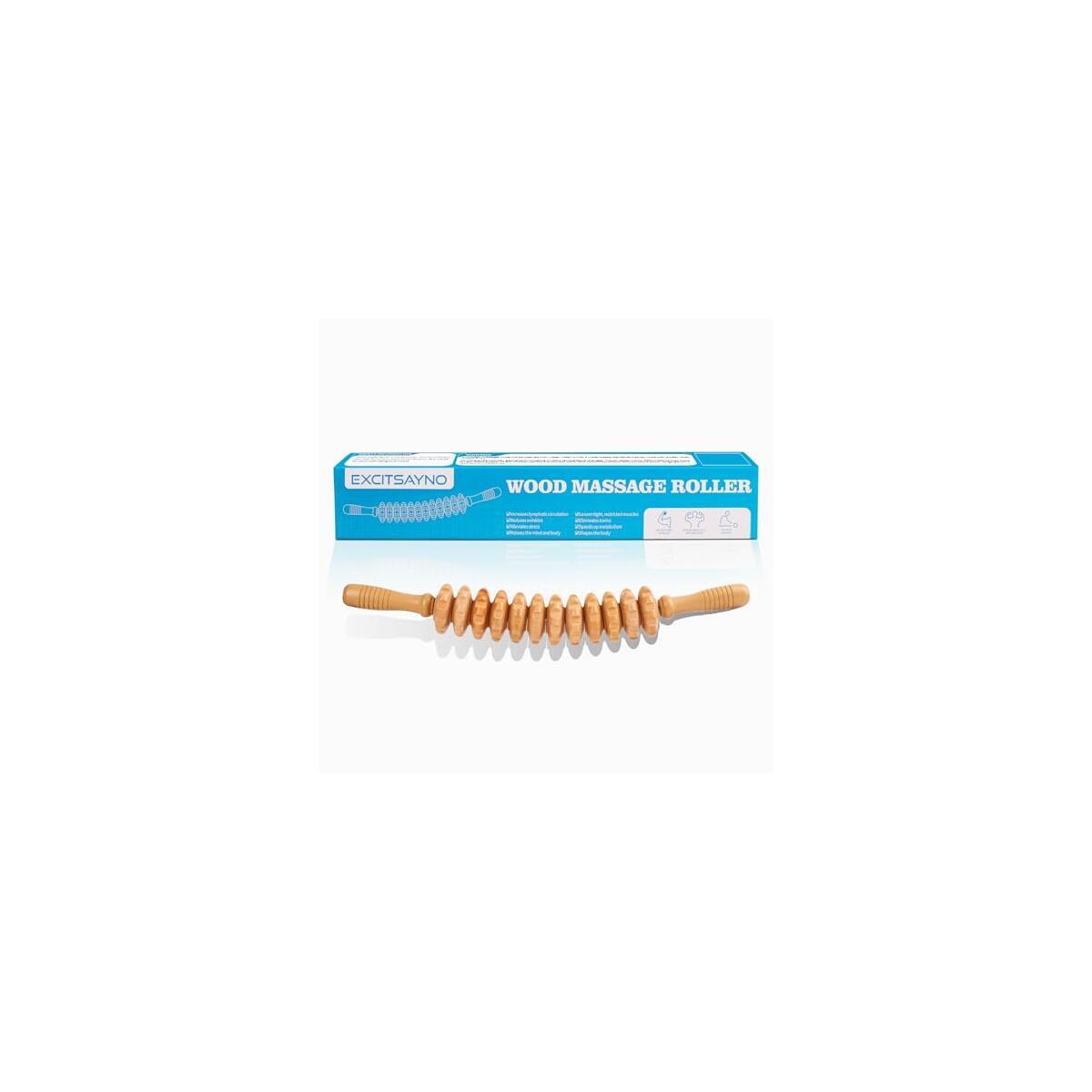 Wooden Massage Roller Cash Back - RebateKey