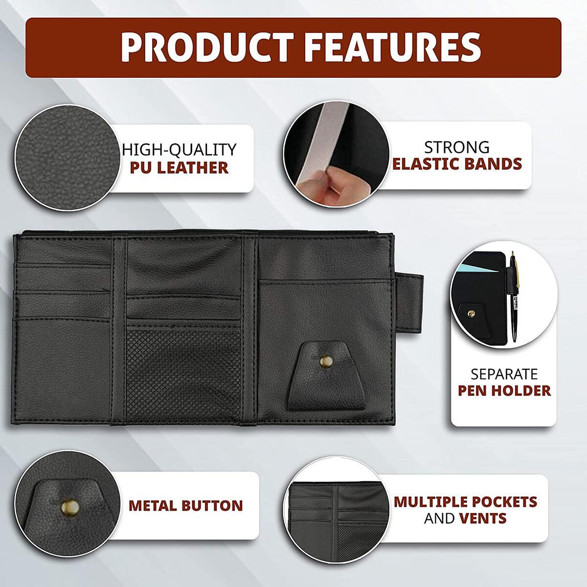 Car Sun Visor Organizer Cashback - RebateKey