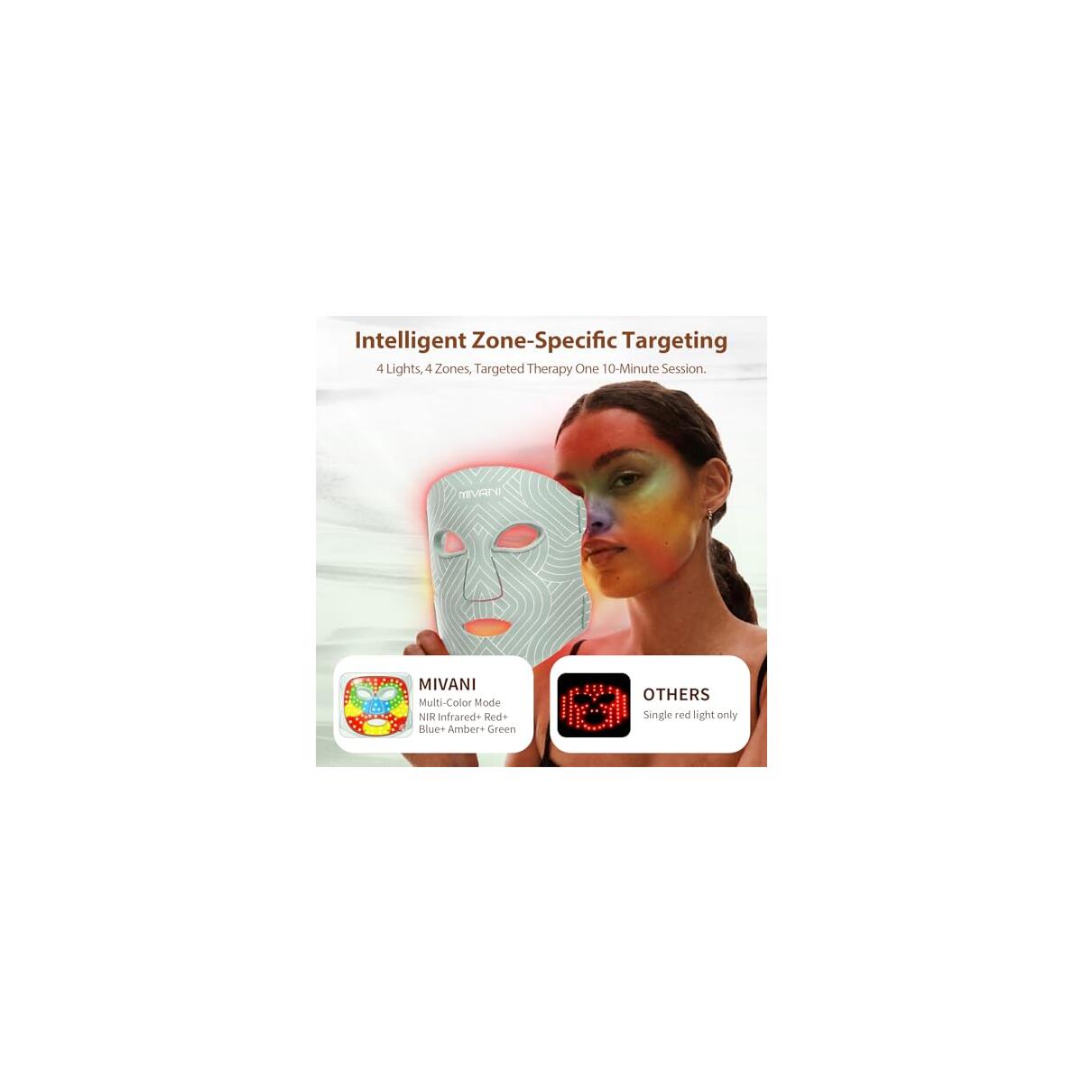 Red Light Therapy For Face 8 Modes Led Face Mask 2 Rebate - RebateKey