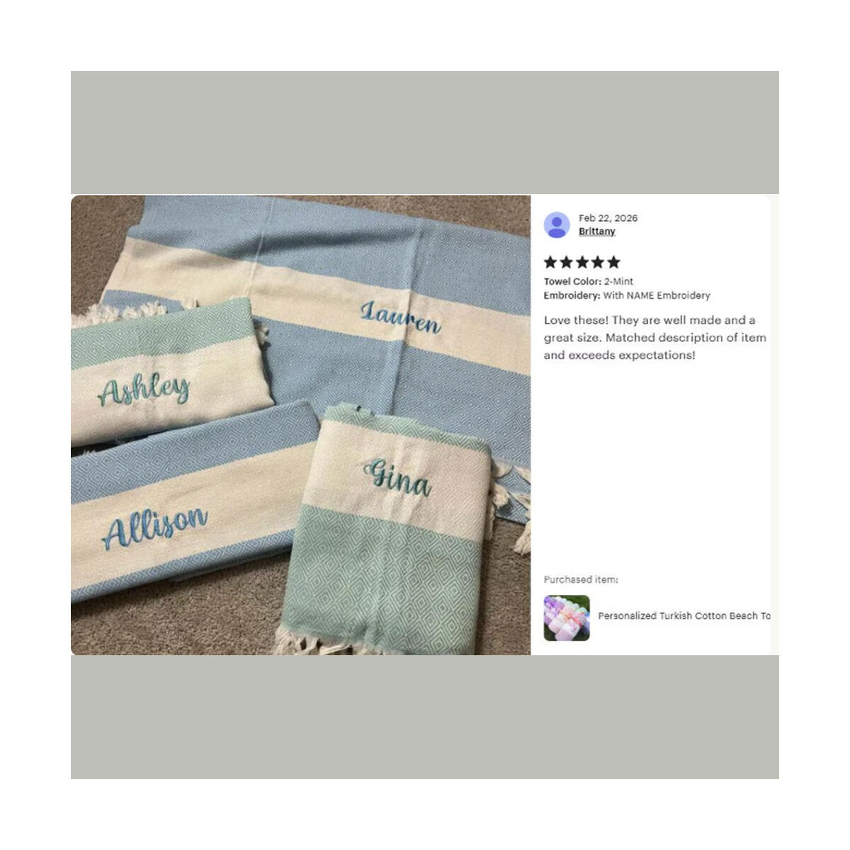 Personalized Turkish Cotton Cashback Rebate - RebateKey