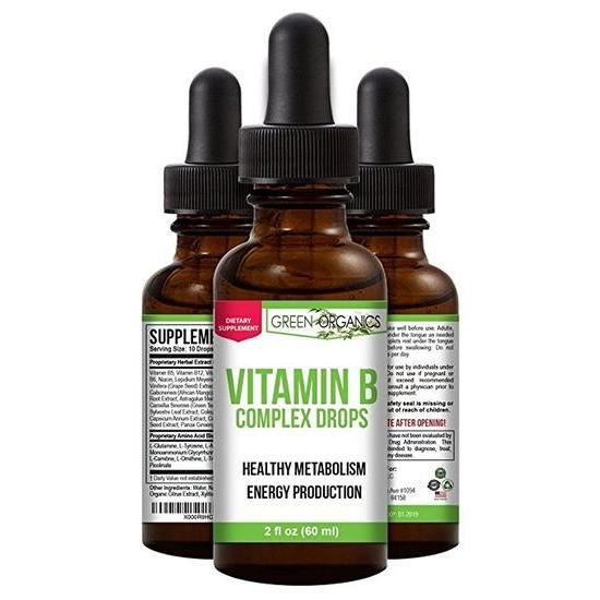 Vitamin B Complex Liquid Drops For Re Newed Energy Vitality And