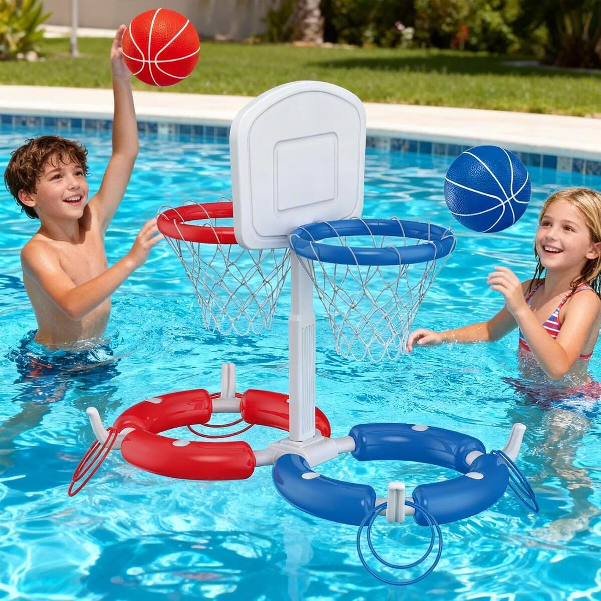 Dual Dual Pool Basketball Hoop Cash Back - RebateKey