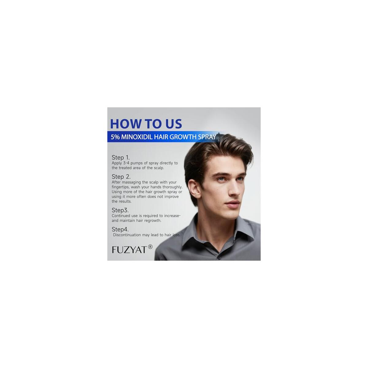 Fuzyat Minoxidil Spray Kit 1 Rebate - RebateKey