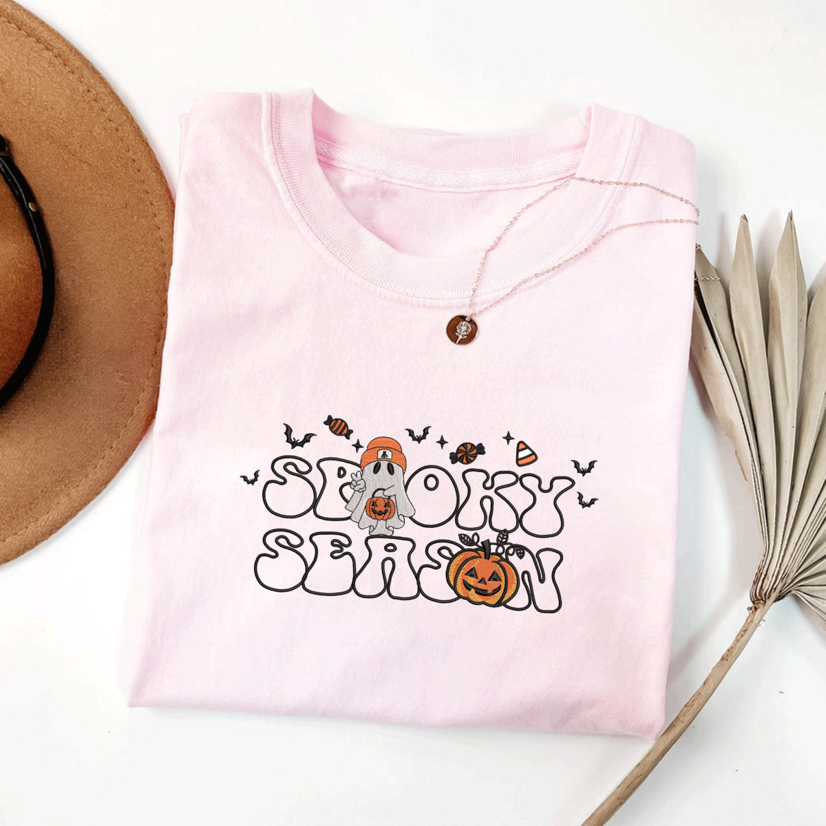 Embroidered Spooky Season Sweatshirt 1 Cashback - RebateKey