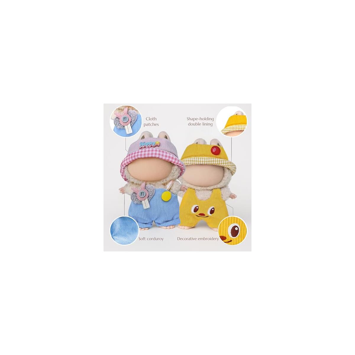 6 Clothes Sets For 17cm Collectible Dolls Cash Back - RebateKey