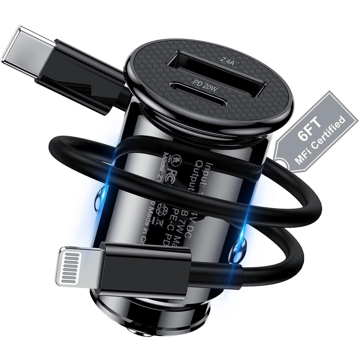 iphone 12 car charger adapter