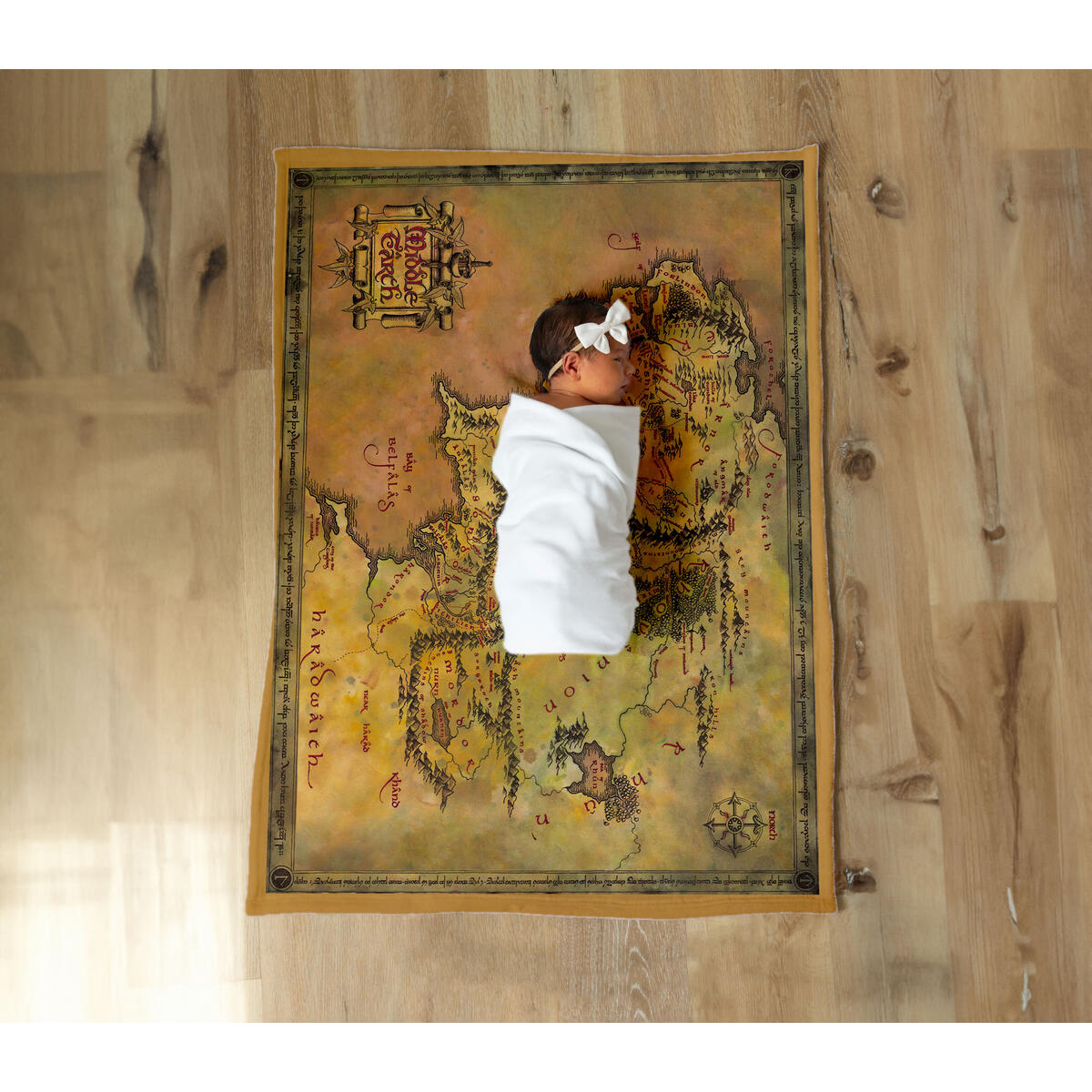 Middle Earth Map Blanket Cashback Rebate - RebateKey