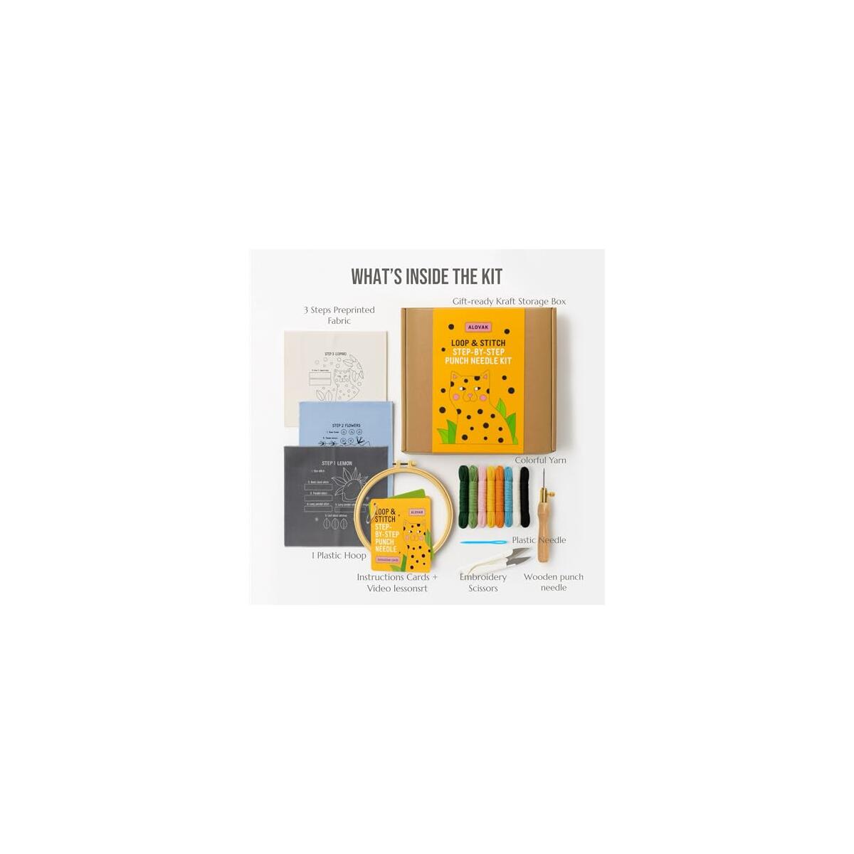 3 Step Punch Needle Kit For Beginners Rebates - RebateKey
