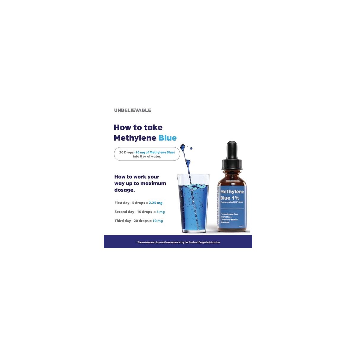 Methylene Blue Pharmaceutical Grade Usp Grade 1 Cashback - RebateKey