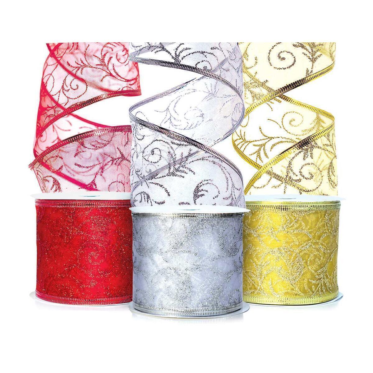 Wired Ribbon For Gift Wrapping Organza Rebate - RebateKey